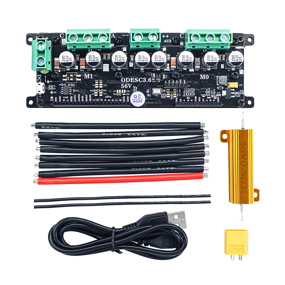 ODESC3.6은 ODrive 기반 고성능 브러시리스  - Odrive Dual Brushless Motor Controller 리뷰 및 가격